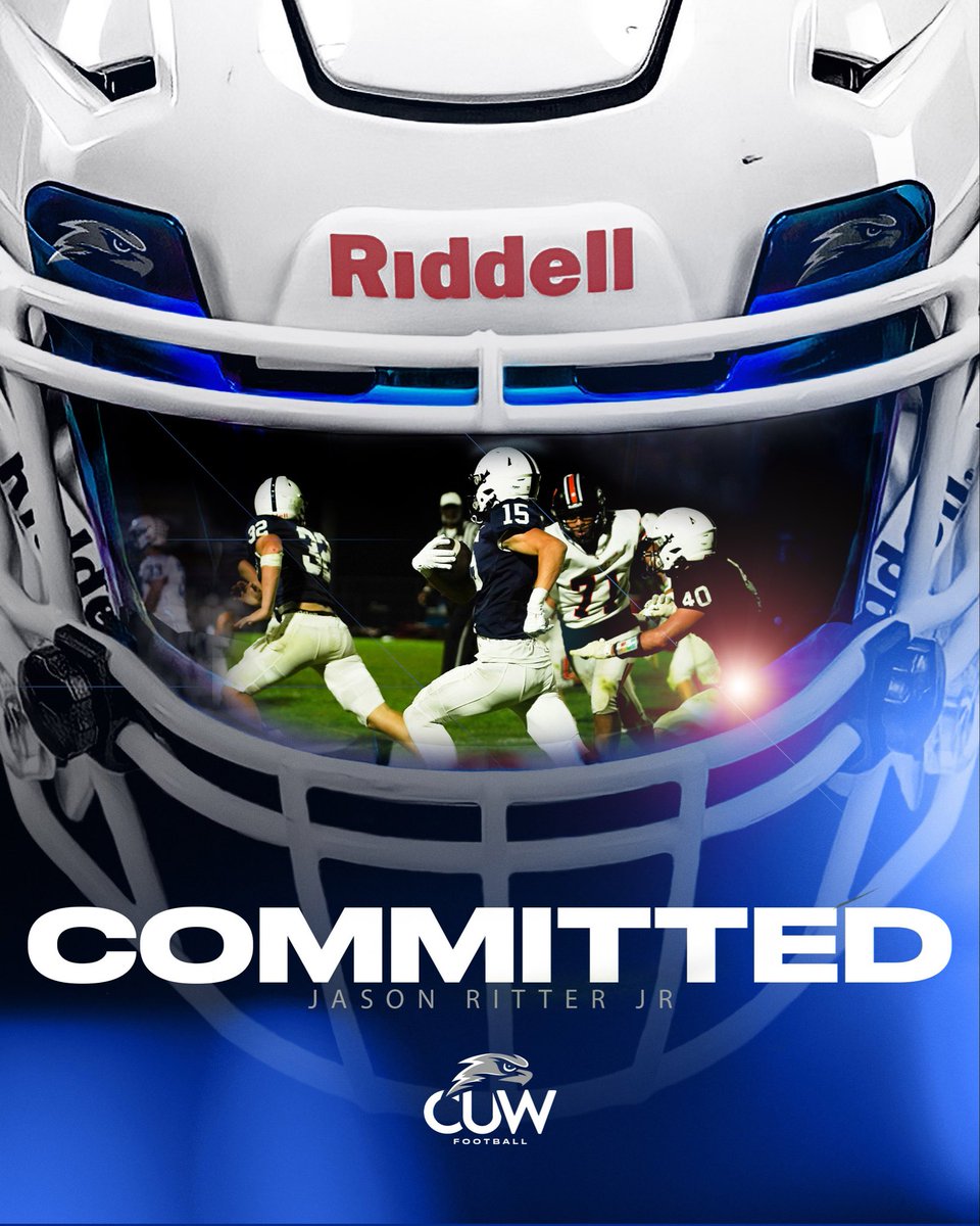 jritt15's tweet image. I am excited to announce my commitment to Concordia university Wisconsin. I would like to thank @CGTrojanFB as well as my family for supporting me. I would also like to thank @coachcwhite and the rest of the falcons coaching staff for this great opportunity.