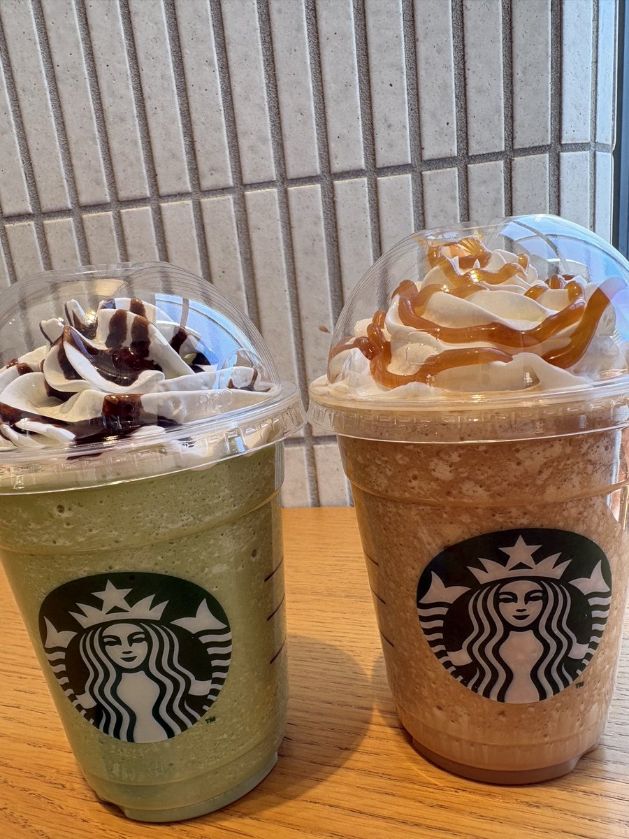 chamucha406's tweet image. テスト諸々終わったからスタバ飲んでる〜