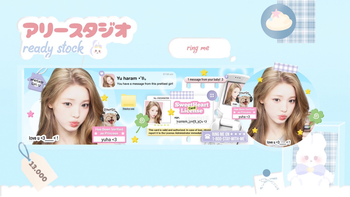 anpyujin's tweet image. hElloo!! repost would be appreciated!! 🩷

aku bawa layout ready Yuha hearts2hearts pricenya 13k free retext yaaa. bisa sung dibungkuss, kuy jajAnkk 🌷

#zonauang #zonaba