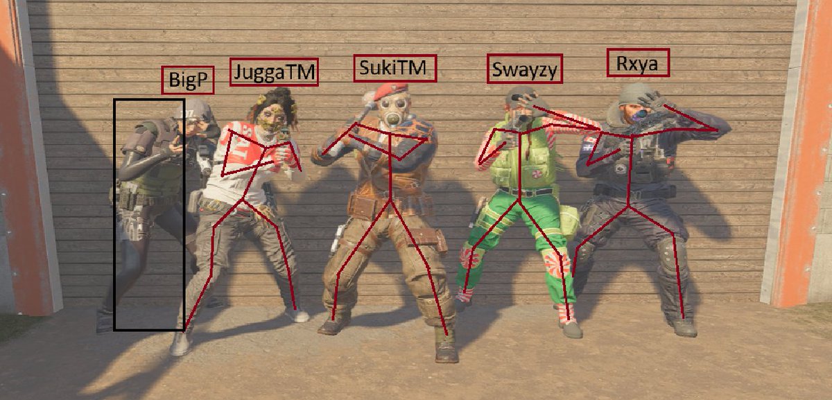 Bigp3p's tweet photo. New siege update broke my stick men https://t.co/y6jGKdVBNn
