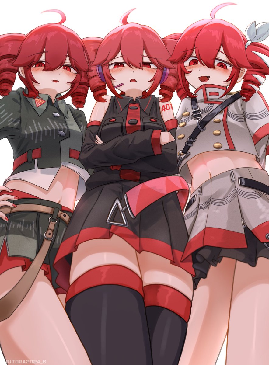 RITORA2024_6's tweet image. ここに3匹の重音テトがおるじゃろ