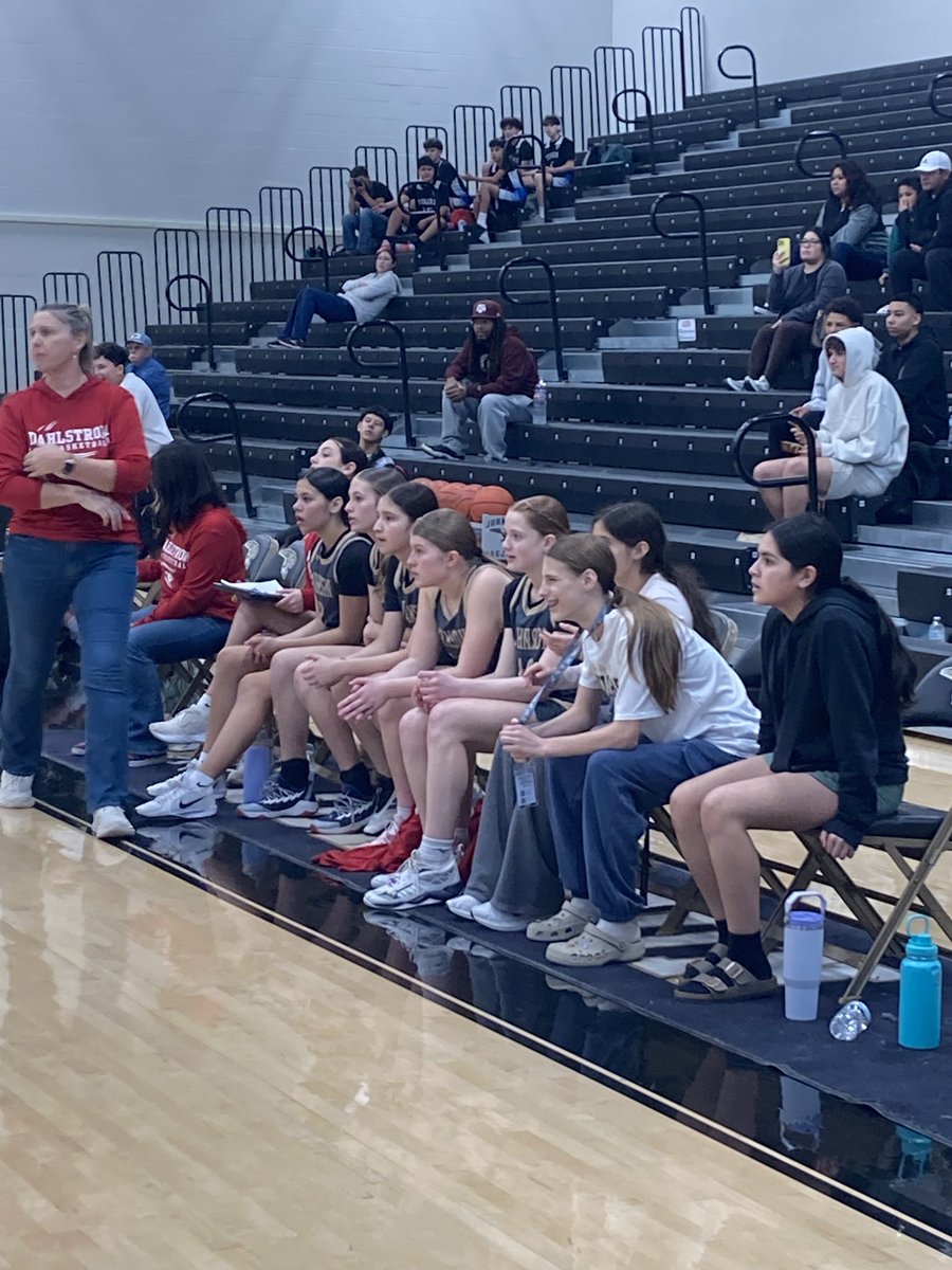 Great night of middle school basketball with our feeder schools, Dahlstrom and McCormick. Even had some of our players on the bench hyping them up!!Great job teams and coaches, future is bright!!
<a href="/CoachCarlin/">Sam Carlin</a> <a href="/Coach_Akina/">Ashley Akina</a> <a href="/CoachLMoffett/">Lance Moffett</a> <a href="/DustyGibbs18/">Dusty Gibbs</a>