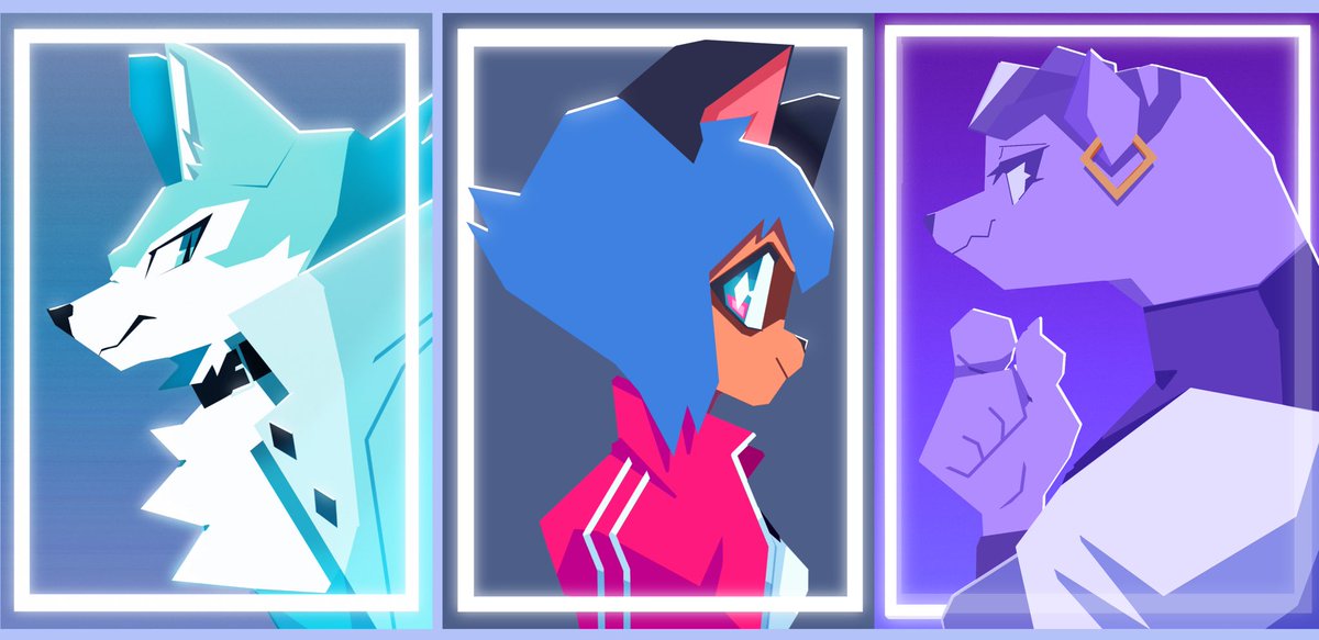 Más dibujitos furritos confuritos.. no estaba segura de esto y solo terminé el lobito awoo