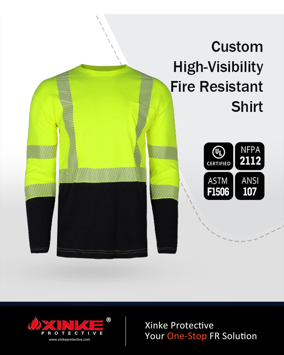 🔥 High-Visibility FR Knitted Shirt | Built for Safety &amp; Comfort

Designed for demanding work environments, our hivis flame-resistant knitted sweatshirt combines certified protection, enhanced visibility, and all-day comfort.

Because safety shouldn’t come at the cost of comfort.