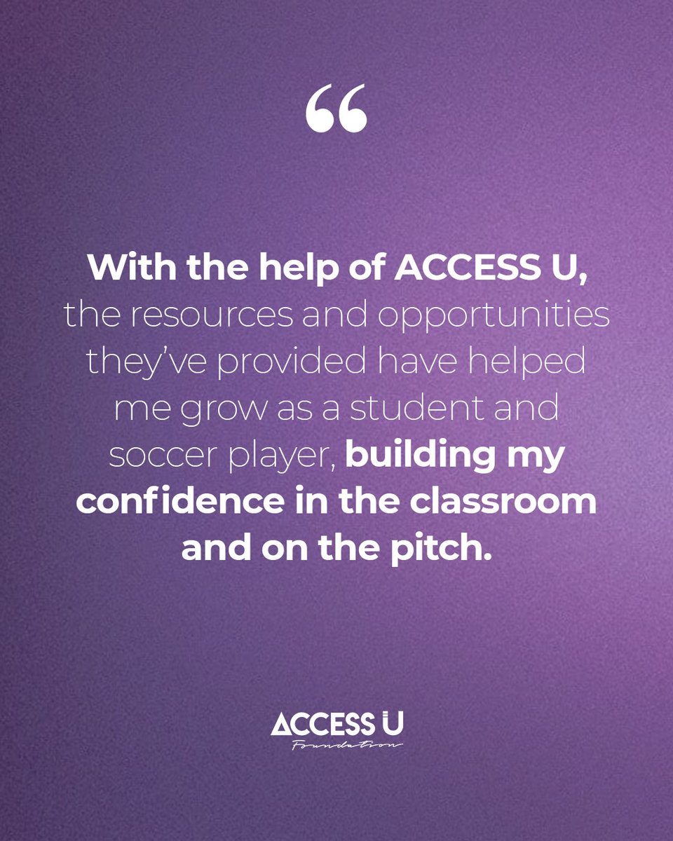 ACCESS U Foundation tweet media