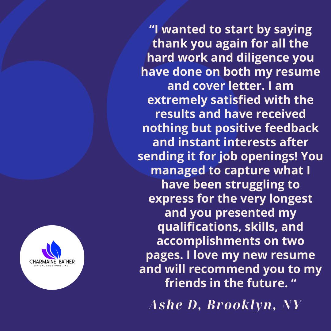 Charmainebather's tweet photo. #resumewriting #resumerevision #planning #events #virtualassistant https://t.co/i5XCwbqix3