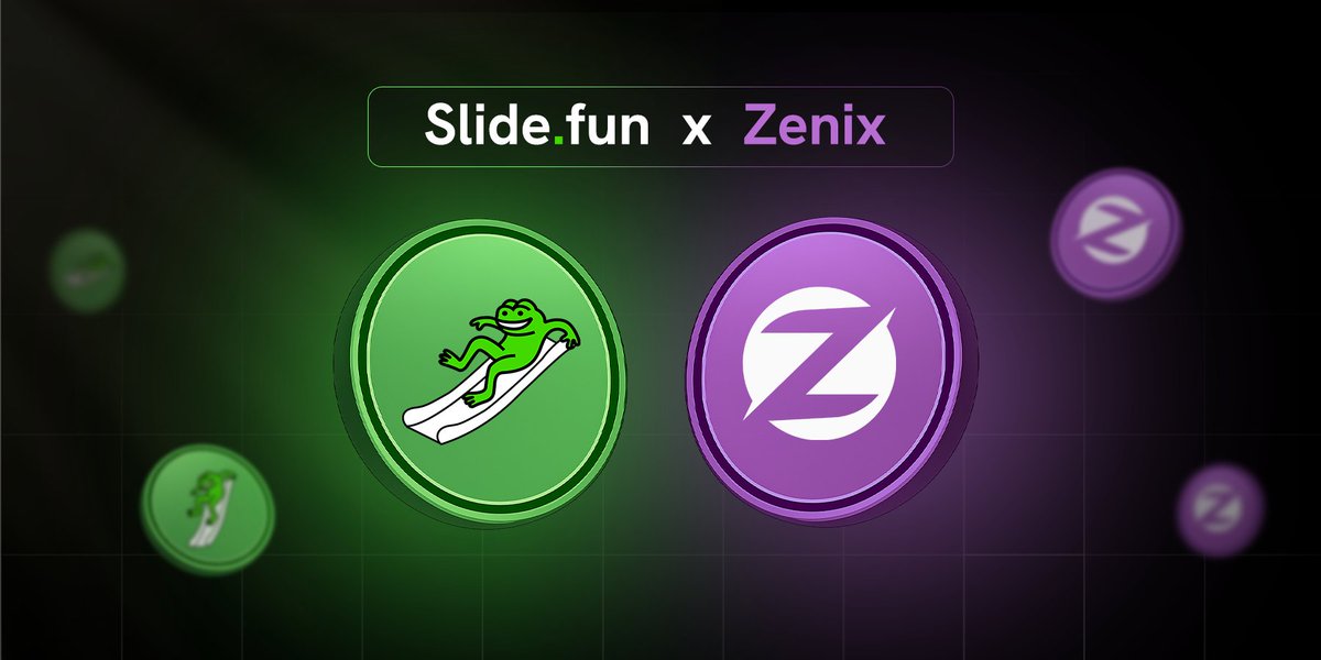 SlideFunBot's tweet image. 🤝 New Partnership: Slide.fun x @Zenixapp 

Zenix Launchpad is a next-generation platform designed to launch and promote innovative cryptocurrency projects, with a strong focus on DeFi. 

Together,  and Zenix aim to boost visibility, build…