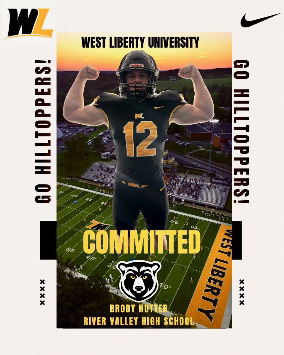 HutterBrody's tweet image. I'm proud to announce my commitment to @westlibfootball Thanks to my family, teammates (both schools) &amp;amp; the River Valley coaches for all their help to make this possible. @CoachSalsWLU @RVPanthersFB @CoachPHamilton @CoachWHirt @BillBeckner @RSPFpa @PaFootballNews @CoachBPerkins