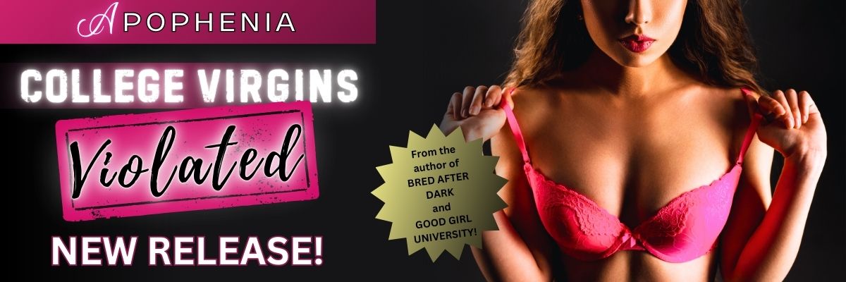 Ten tempting tales – from the deliciously perverted pen of Apophenia! “College Virgins: Violated” delivers ten of the best stories of college girl ravishment that you’re ever likely to read, and it’s available now in the ATR store!
alltheseroadworks.com/2026/01/23/atr…