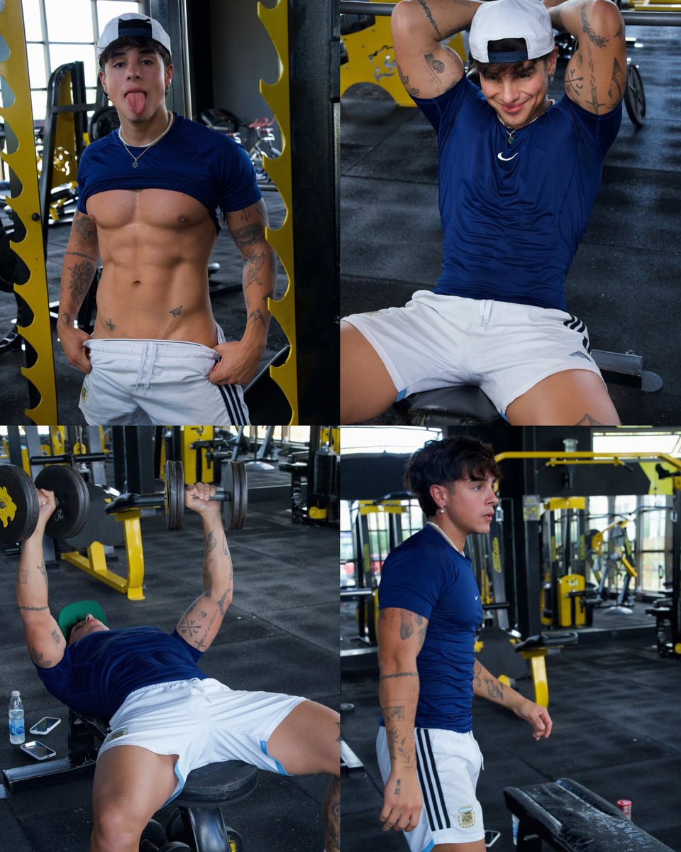 Romega_TV's tweet image. BELLÍSIMO 🫦 Matías Ochoa en nuevas fotos dándole duro al GYM . 😍🔥💘

#fblifestyle #MatiasOchoa #dogcare #romance #StormPrep #humor #safetyprecautions #comedy
