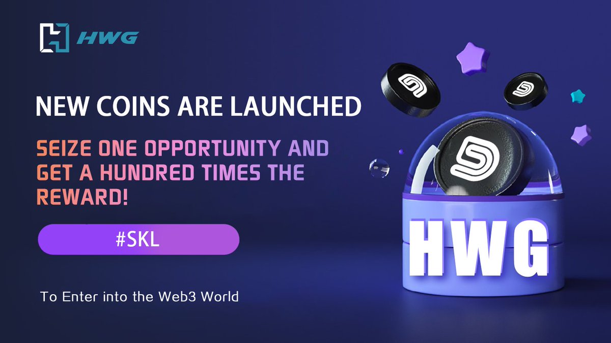 HWGEX Officially Launches: SKALE (SKL) 🧬 Launch Date: July 5, 2026, 12:00  PM Project Introduction: SKALE is an Ethereum elastic sidechain network  that supports the deployment of high-performance decentralized applications.