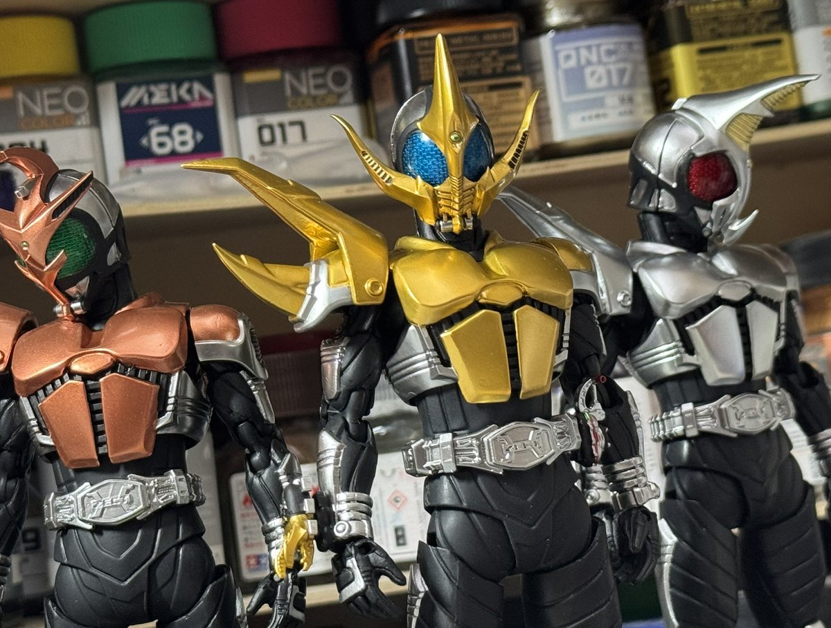 wz2201298's tweet photo. ケタロス · コーカサス · ヘラクス

#造って遊ぼ
#ニチアサフィギュア改造部 https://t.co/pgqQZAl37l