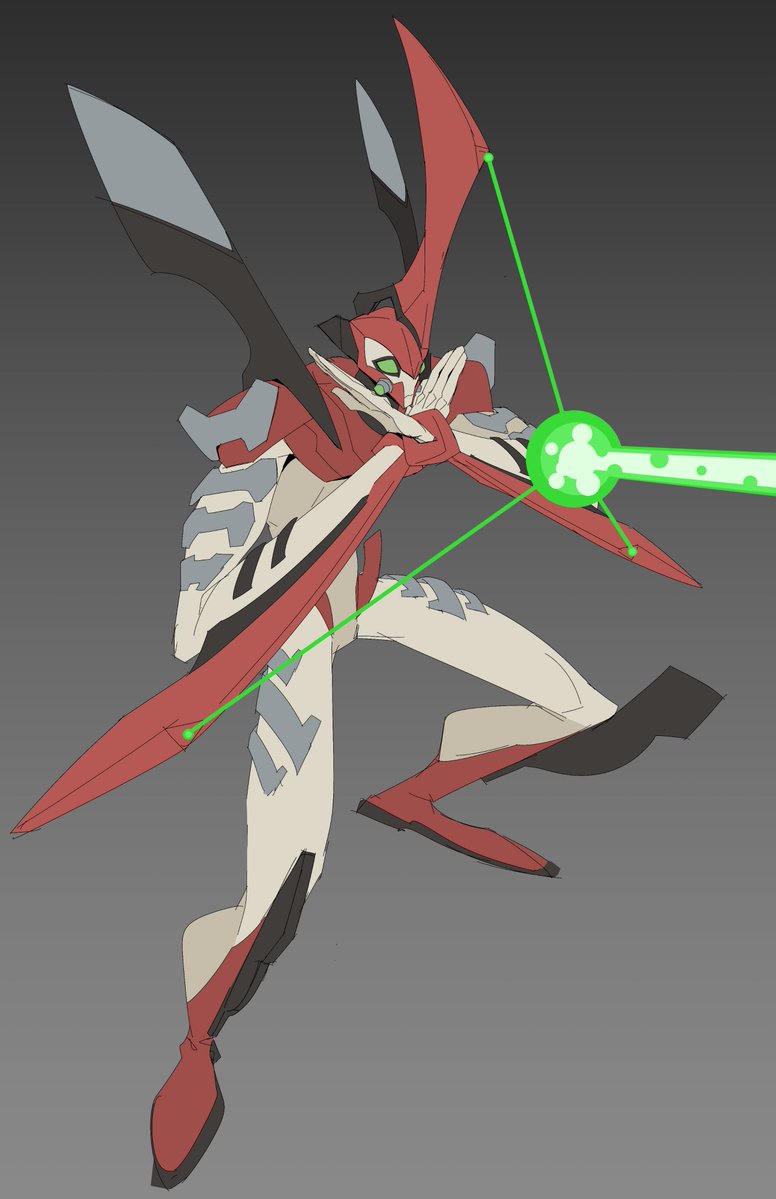 JZDRAWS's tweet image. the big fella wip