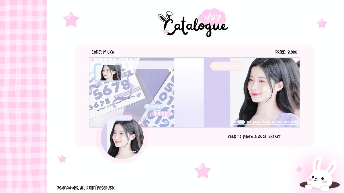 ennamors's tweet image. help repost please? sankyuu! ✊🏻🌟

hemlOo! kenalan sama anak baruku yuk! namanya &amp;lt; milku dan sunday &amp;gt; hihi! tolong sayangi mereka berdua yaa, kalau ada yang tidak aman bisa dm aku saja! arigatouu &amp;lt;/3 
anw layout wonyoung dan shin sia nya ufs! cek alt :p
#zonauang