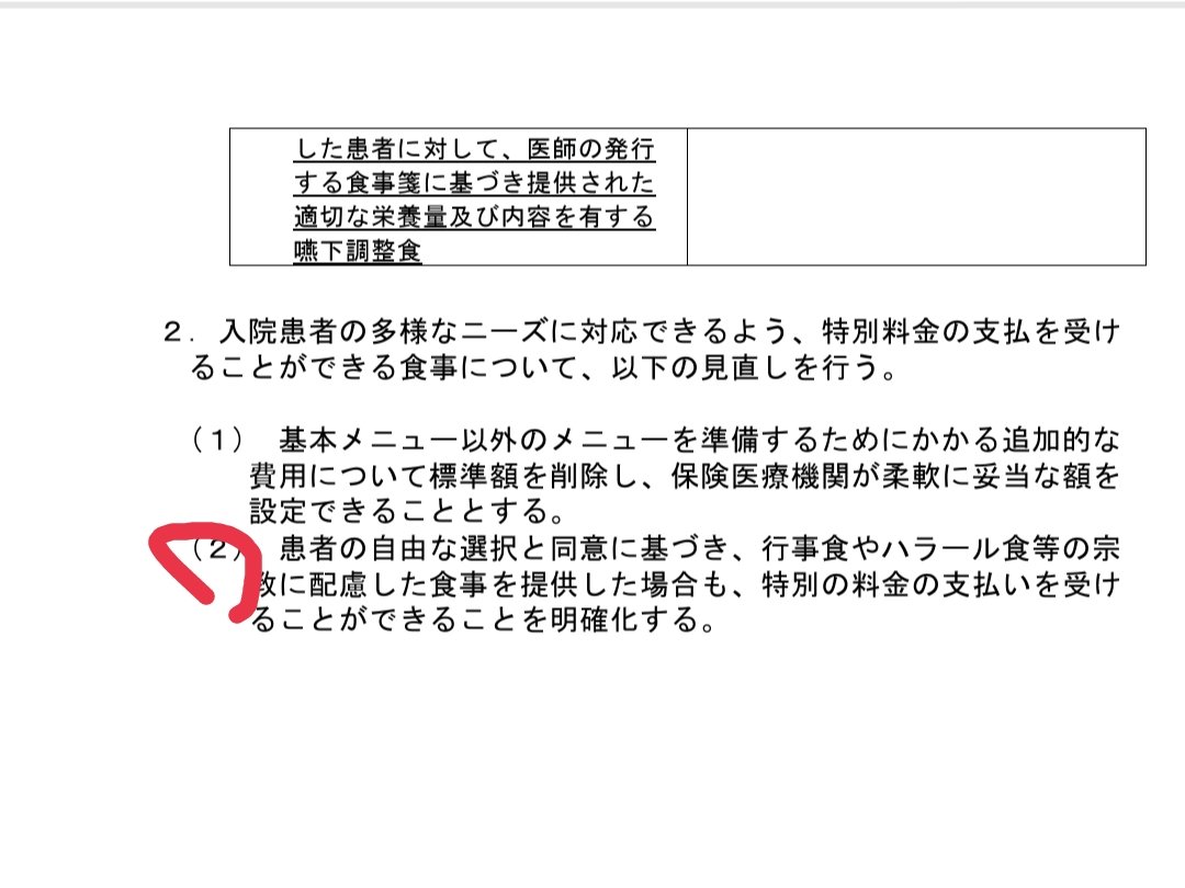 嚥下調整食が特別食加算入り！
行事食やハラール食も特別料金可