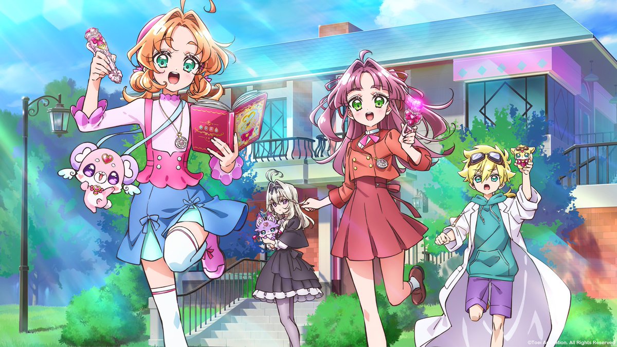 ToeiAnimation's tweet image. Meet Anna Akechi, Mikuru Kobayashi, and Luluka Moria before they transform into Star Detective Precure!🕵🔍💗

Stay tuned for more to come.