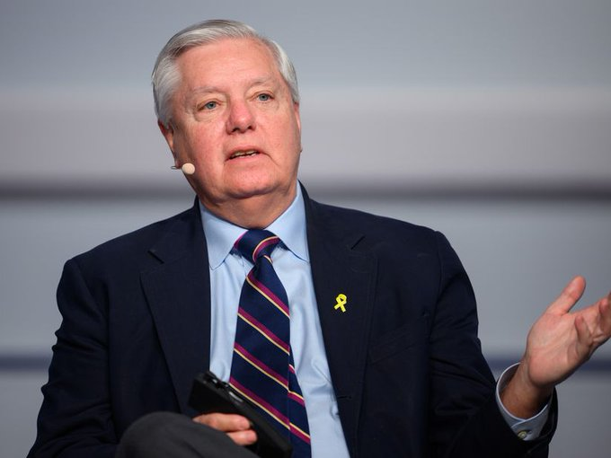 Osint613's tweet photo. U.S. Senator Lindsey Graham (R-SC):

"There is strong and growing bipartisan interest in the U.S. Senate regarding the deteriorating situation in Syria. There is strong consensus that we must protect the Kurds who were there for us in destroying the ISIS caliphate, as well as many other groups. The powers of the Senate are real. Stay tuned."