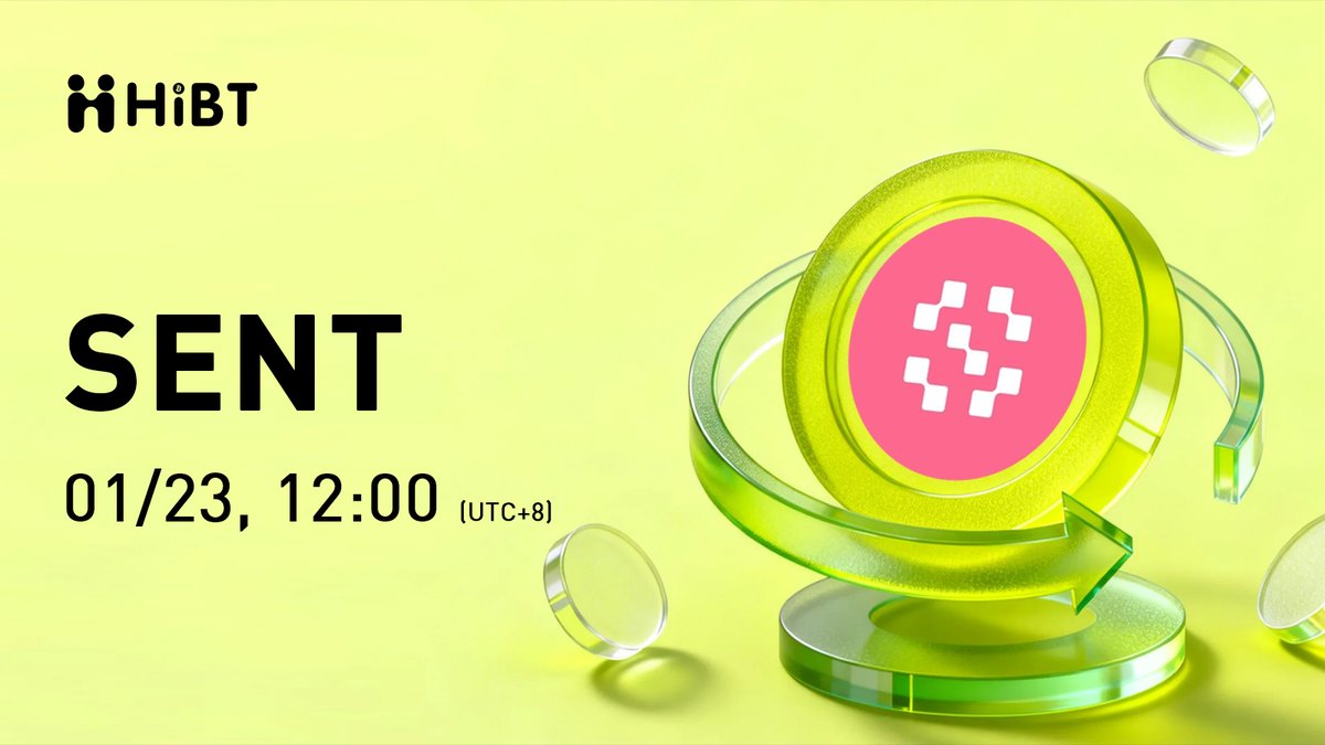 🚀 #SENT(Sentient) 即将上线@Hibt 🔥交易对：SENT/USDT ⚖️点击交易：https://t.co/jNdbD4d7Hx  🪧公告详情：https://t.co/wc3is39sZ2 #Hibt #新币上线#Crypto #Web3