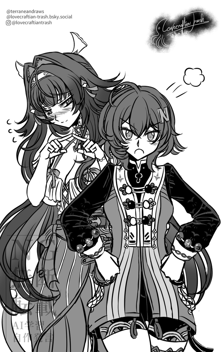 terraneandraws's tweet image. " she asked for no pickles!!" #ZenlessZoneZero #YeShunguang #Bellezzz