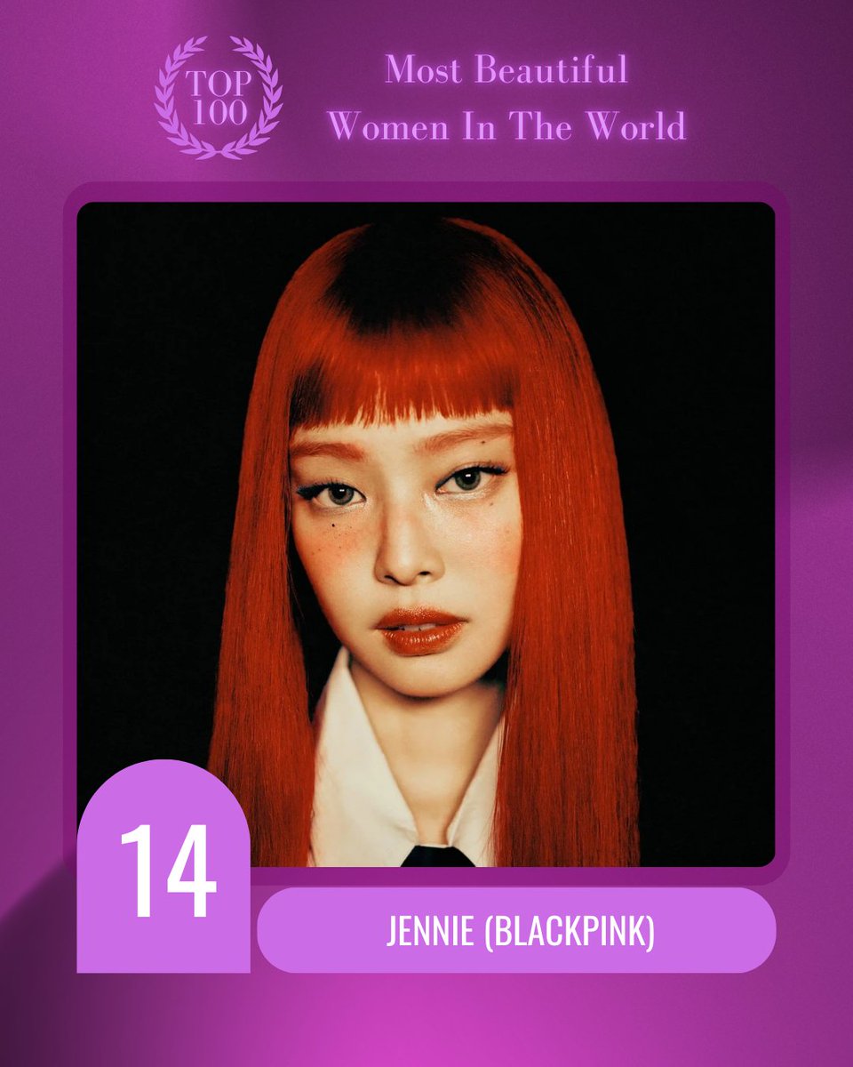 Most Beautiful Women In The World

#14 JENNIE (BLACKPINK)

Congratulations! 🎉