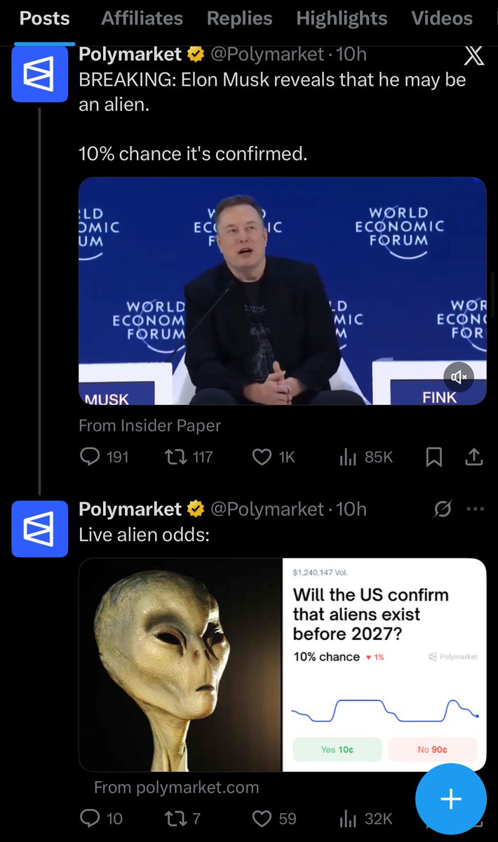 Alpha24Duke's tweet photo. 1. I wonder what logic these gamblers use to bet Yes on events like these. 
2. You’d have to be stupid as fuck to bet big on such shit
3. Realistically, how long until key stakeholders start manipulating the market. Brah id bet everything on boyfriend thing if i were caroline https://t.co/EAtSvpjLZi