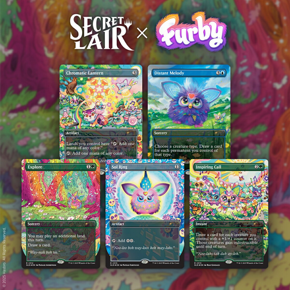 Secret Lair✨ Secret Scare Superdrop x Furby: Doo-ay Noo-lah 4,950