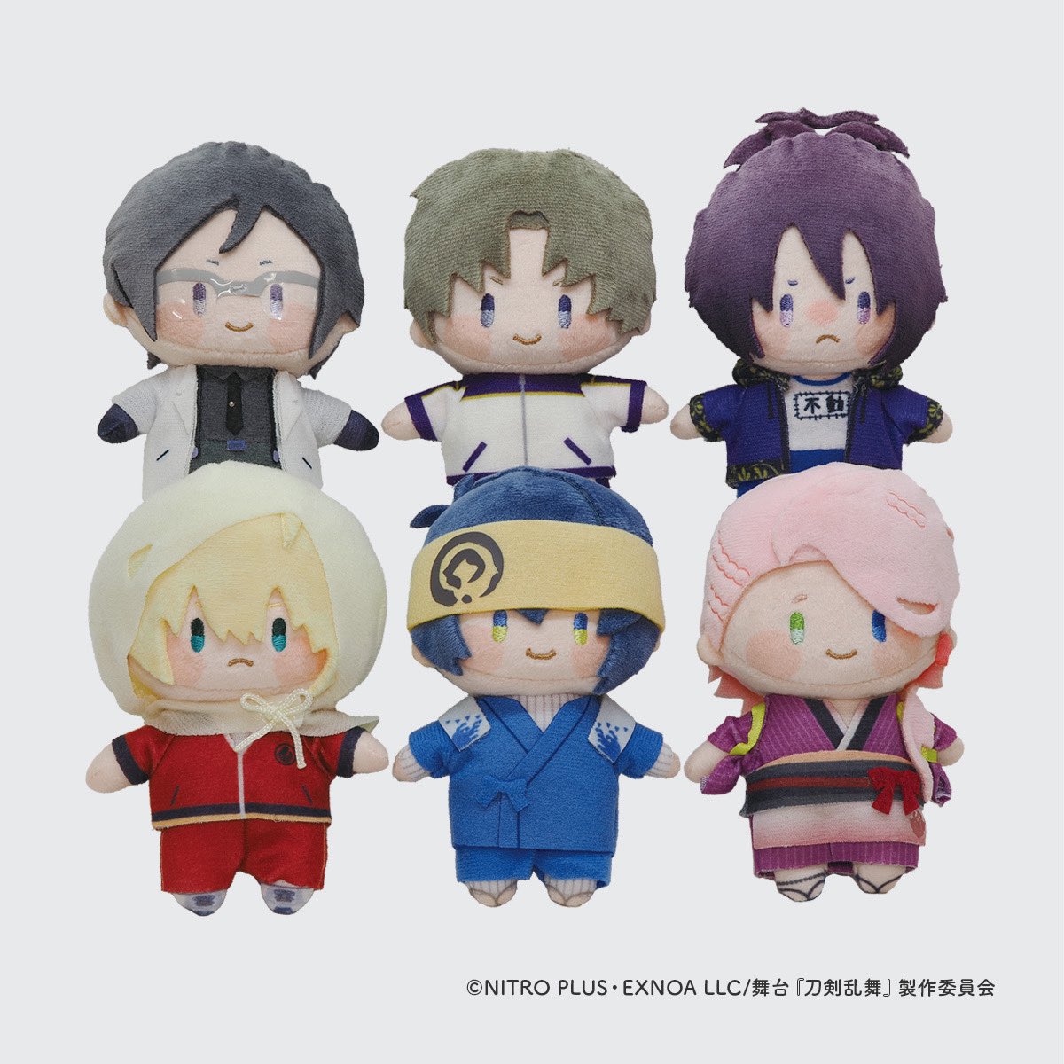 「刀剣乱舞　めでぃぬいこれくしょん ～刀ステ～」
第3弾は 舞台『刀剣乱舞』になります！
#めでぃぬい オリジナルのくまちゃん着ぐるみが付属。
スタイには刀ステでおなじみの番傘が刺繍されています。
着ぐるみを脱がせると内番の状態になります。
nitroplus.co.jp/goods/other/12…

＃刀ステ