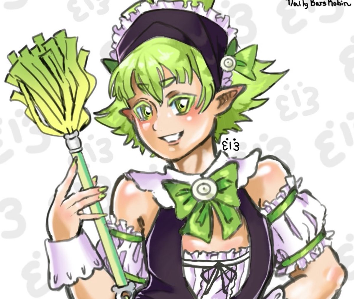daily_BarsRobin's tweet photo. Maid Robin.
#BarsRobin #RobinBars #バルス・ロビン  #魔入りました入間くん #mairuma
#welcometodemonschoolirumakun #mairimashitairumakun https://t.co/gYNDpLR5jV