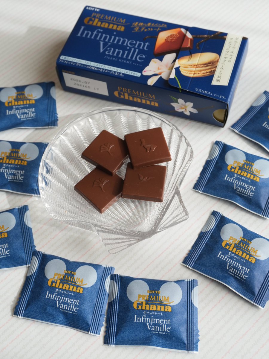 ロッテ『プレミアムガーナ 生チョコレート〈アンフィニマン ヴァニーユ