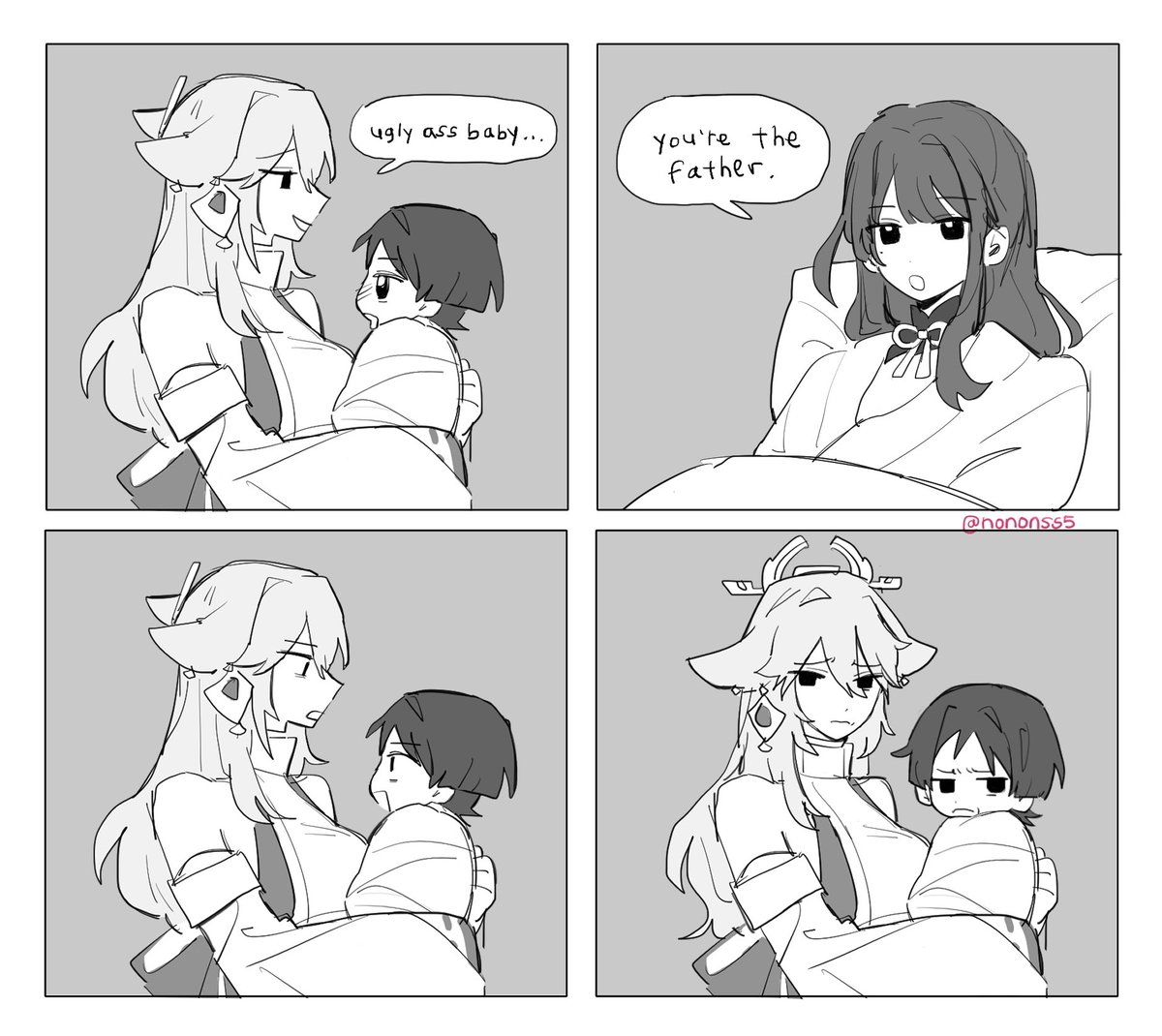 nononss5's tweet image. #eimiko #scaramouche