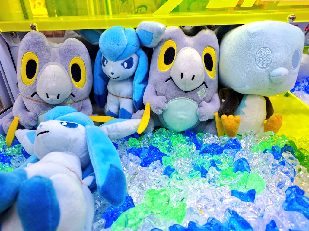 ポケットモンスターぬいぐるみ グレイシア・コオリッポ(アイスフェイス