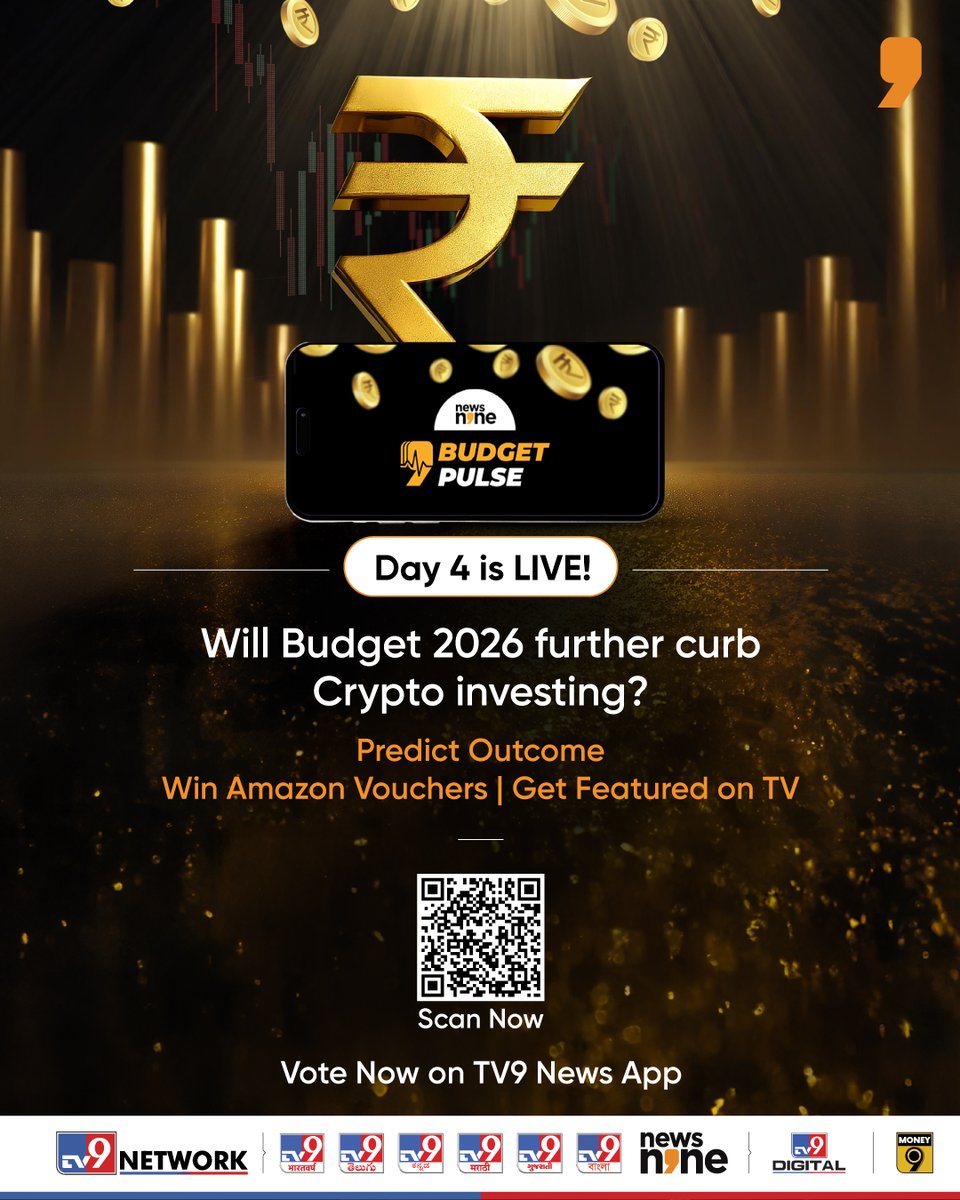 Crypto community, your turn to weigh in 👀 Day 4 of #BudgetPulse asks: Will  #Budget2026 further curb #crypto investing? Predict now. Winners get Amazon  vouchers + a chance to be featured on