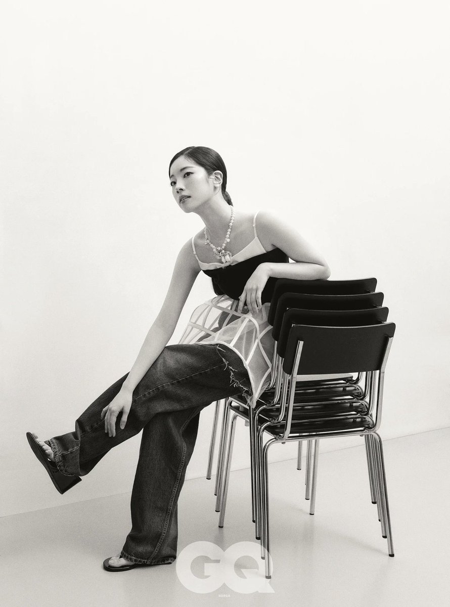 TWICE's DAHYUN for GQ Korea Magazine.