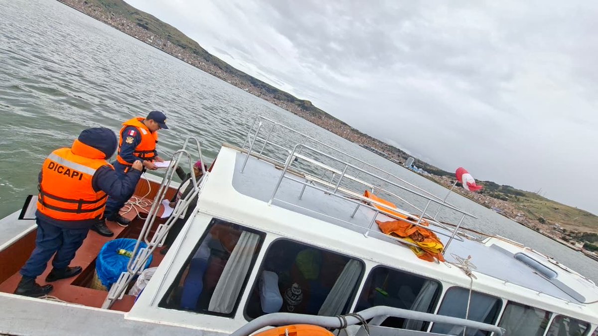 MGP_DICAPI's tweet image. El último fin de semana, personal de la Capitanía de Puerto de Puno, a bordo de la patrullera lacustre PL-296 “Ramis”, ejecutó un operativo de rutina en la bahía interior de la ciudad de Puno.
acortar.link/SRt1bO