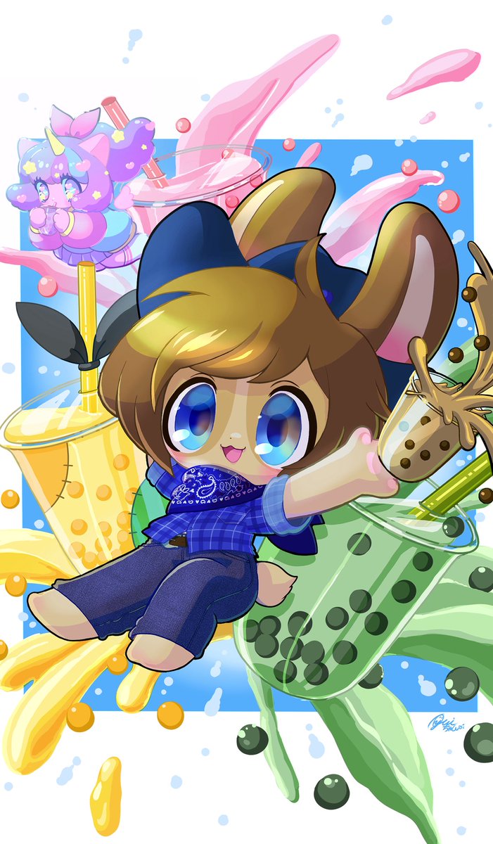 MAGICALmirurun's tweet image. BOBA PARADISE🧋