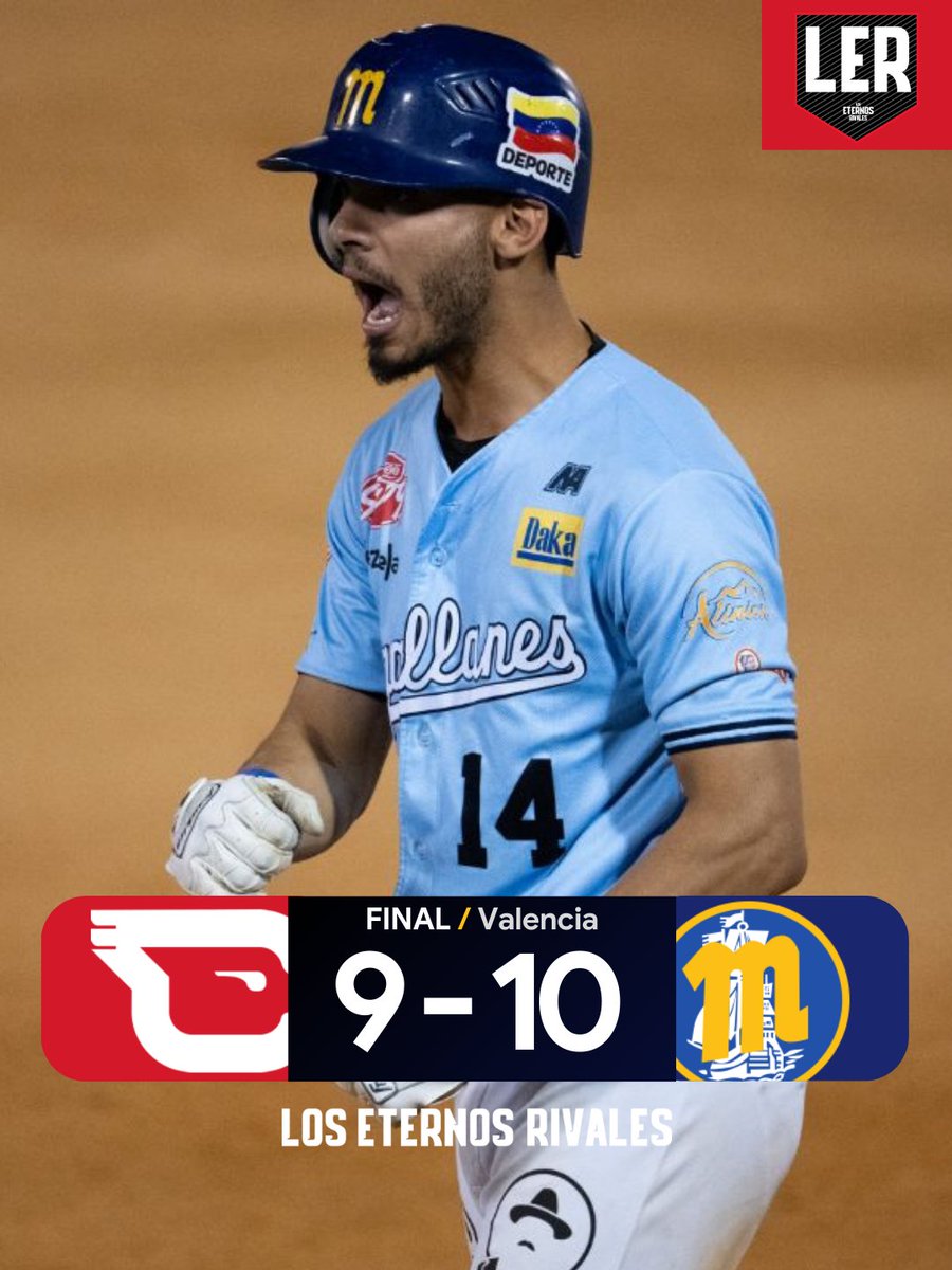 FINAL: #Lara 9-10 #Magallanes ✅

#EternosRivales #RoundRobin