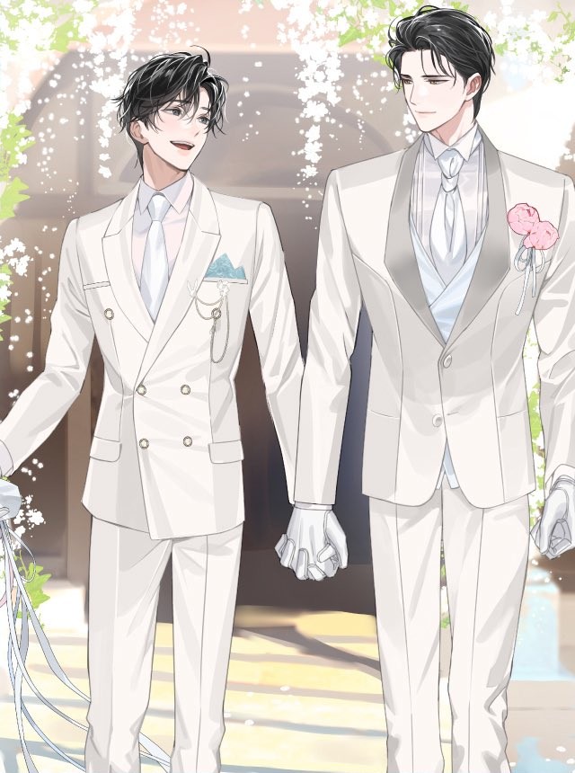 wangxiangallery's tweet image. NEW WANGXIAN ILLUSTRATION FROM MDZS JP AUDIO DRAMA!! 🤍🤍