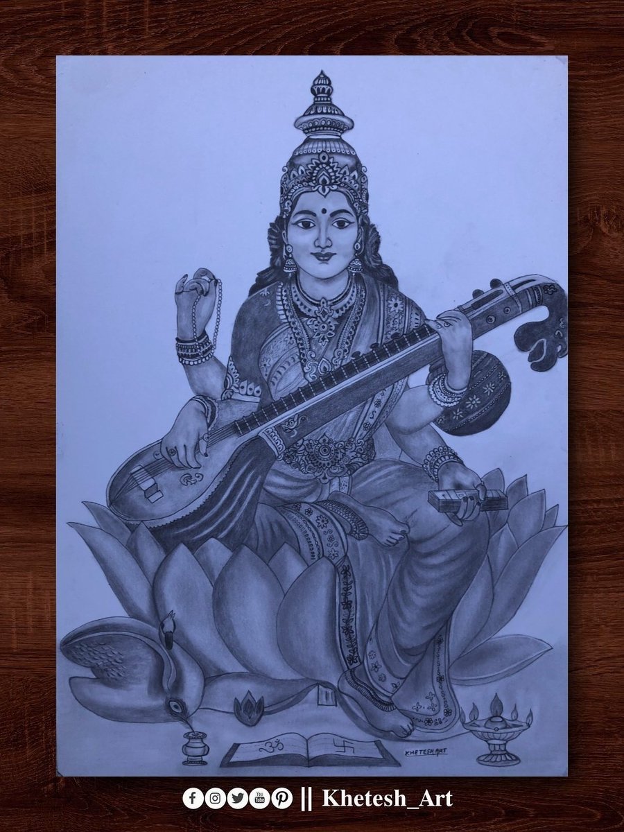 KheteshArt's tweet photo. बसंत पंचमी के पावन पर्व की हार्दिक शुभकामनाएं
🌼📚🙏
''देवी सरस्वती, जिनका मुख शरद ऋत् में खिले कमल के समान है। जो सर्वदायीनी हैं, वे हमारी मुखकमल में स्थित हो तथा शुभ निधि प्रदान करें।"
#BasantPanchami2026 #leafart #sarswatipuja #kheteshart https://t.co/zzjckrfQ5B