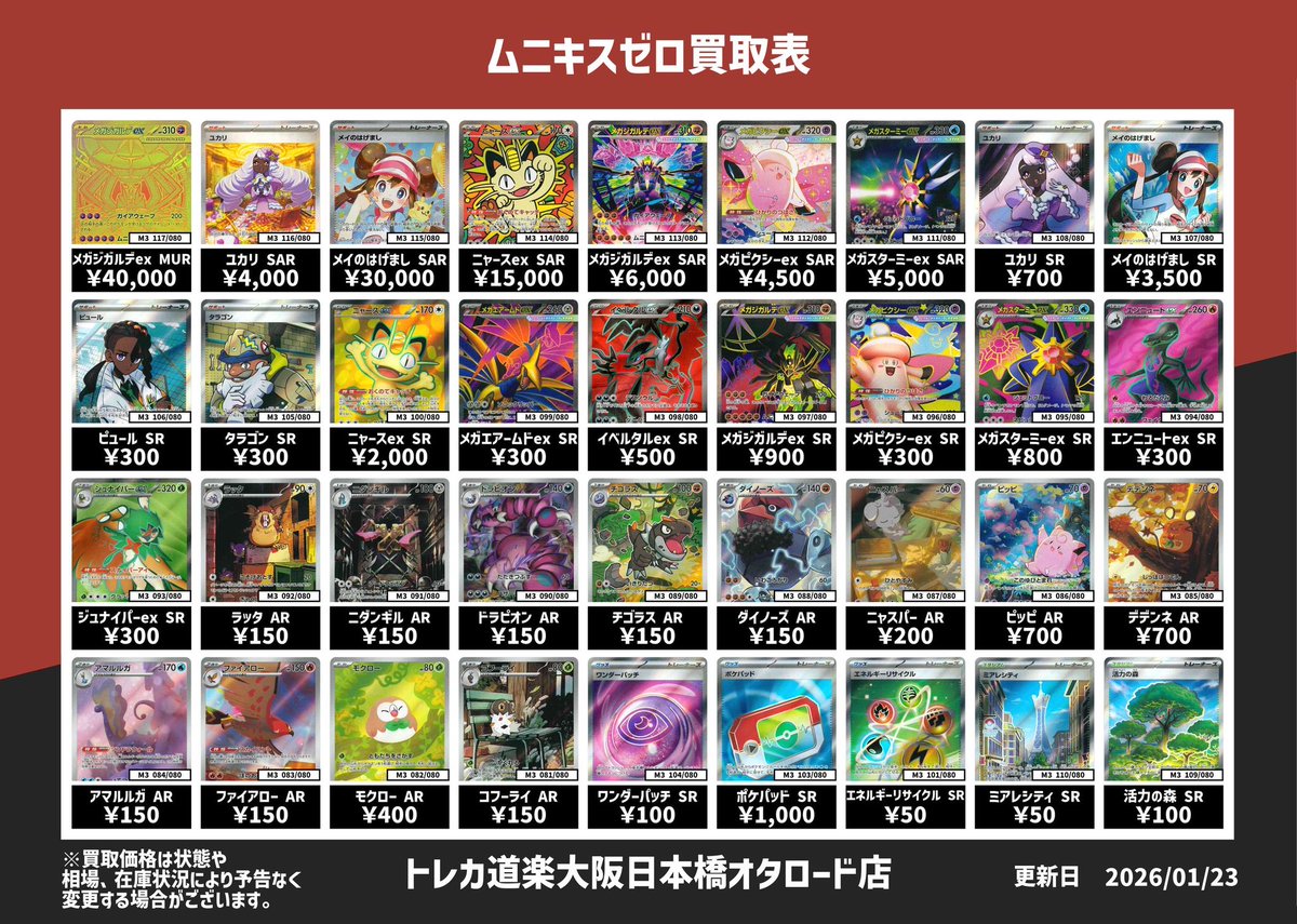 ⭐️トレカ道楽 大阪日本橋オタロード店⭐️ ／ ✨ポケモンカード