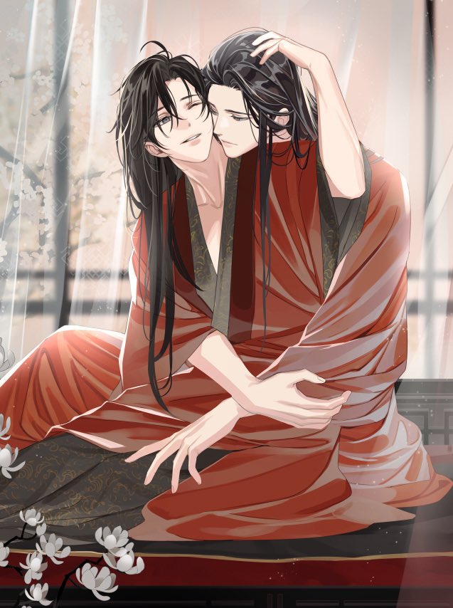 Mihonawxyz's tweet image. New art MDZS ❤️‍🔥

อันนี้ไม่ได้เลยค่ะคุณพี่ แตกแตนมาก ฟีลตอนเช้าหลังคืนแต่งงาน ติดกลิ่นไม่ไหว โฮกกก แล้วท่าเอี้ยวไปจับหัวพี่วั่งคือแบบ แว๊ดกกกกก คนคนซุกคอ อีกคนจับหัวเขามาใกล้ๆ จะบร้า อะไรมันจะขนาดนั้นคะ นุถามจีงๆ