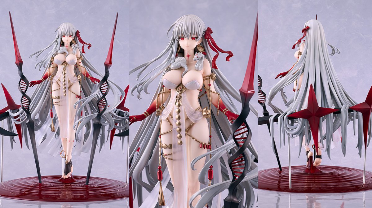 "섬멸하겠습니다."

🛒:mkt.shopping.naver.com/link/6972cfecb…
📏 높이 : 약 265mm
📅 발매 : 2026년 9월 예정
🛠️제조 : 카도카와 (KADOKAWA)

📱 모바일 게임 『Fate/Grand Order』의
인도 신화에 등장하는 전투의 여신이자
아처 클래스 서번트 두르가가
1/7 스케일 피규어로 등장!

#FGO #페그오 #한그오 #페이트