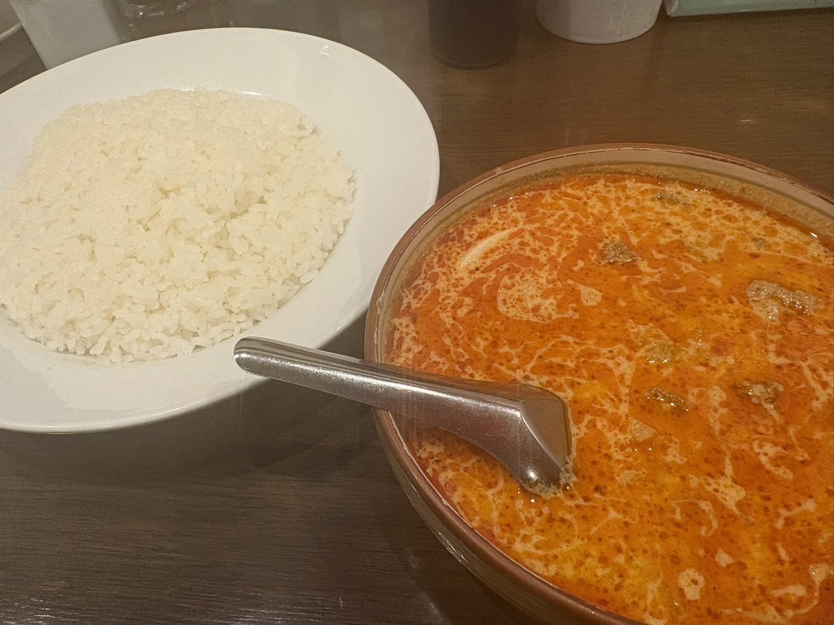 RED__P's tweet image. 今日のレッドカレー