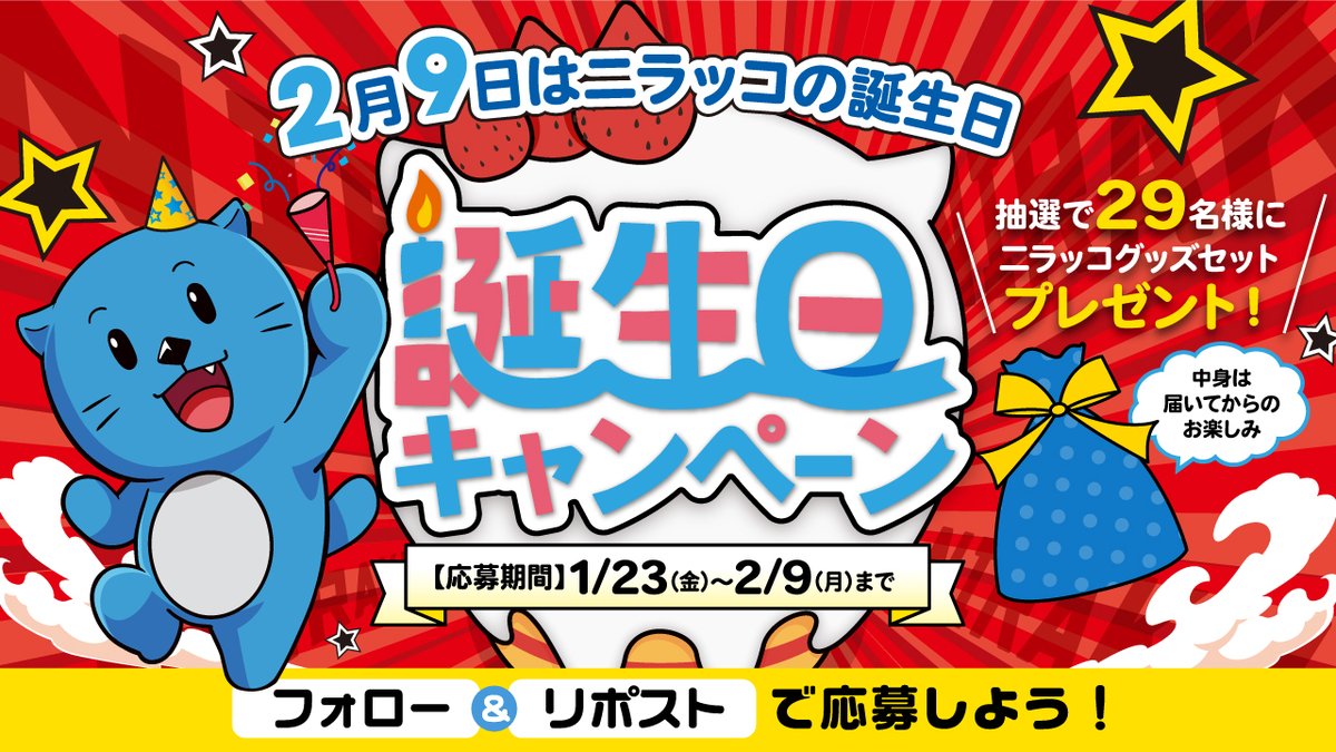 ニラッコ【公式】 tweet media