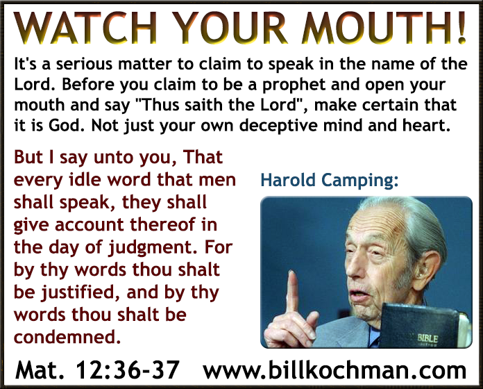 Bill_Kochman's tweet image. True Prophets * Prophecy Graphic 12 #TrueProphet #TrueProphecy #RealProphet

Article: "The Misguided End of the World Predictions of Harold Camping":

billkochman.com/Articles/Predi…

Article: "Elijah: Where Are the True Prophets of God?":

billkochman.com/Articles/elija…

Article: "The Offic...