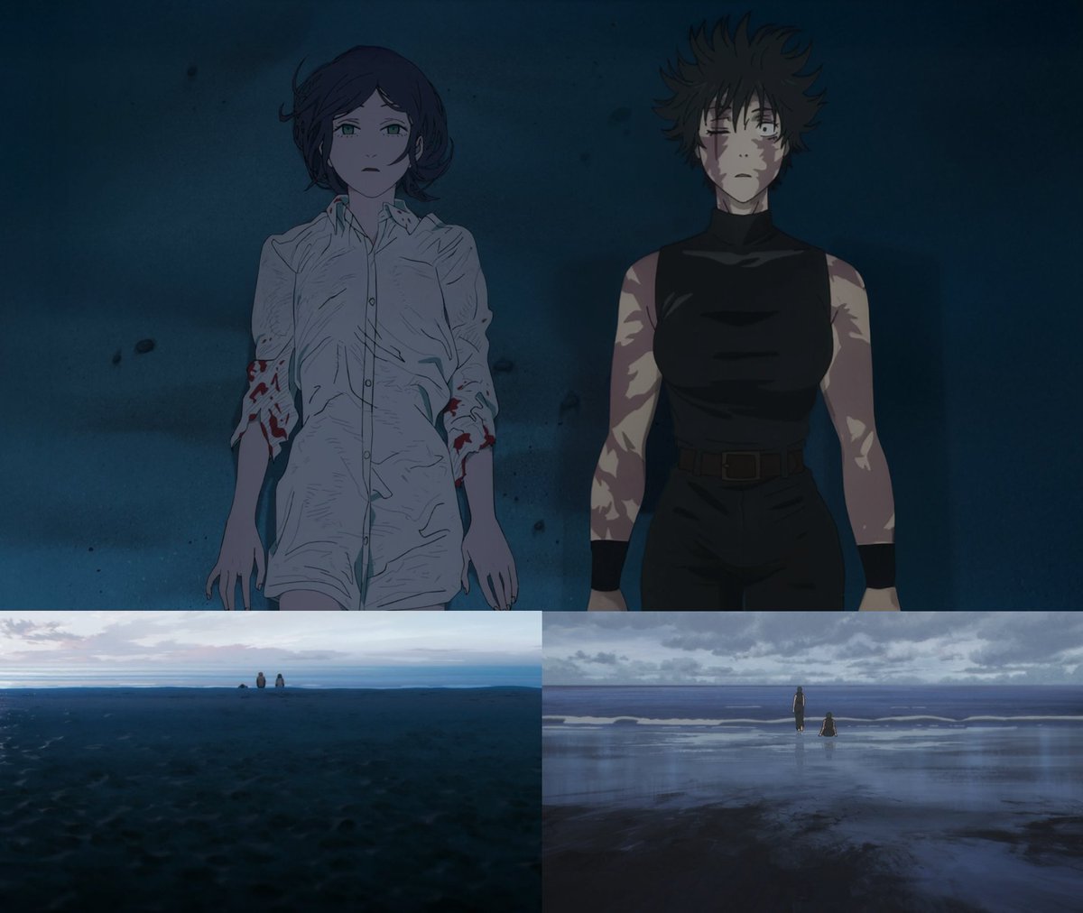 The government-mandated emotional beach scene