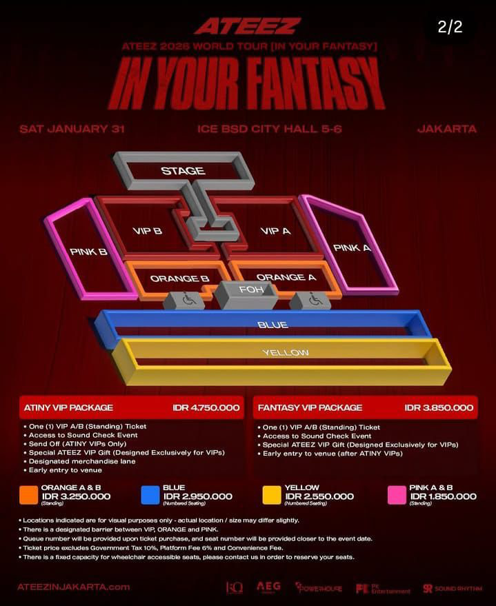 WTS  SELL ATEEZ JAKARTA

•⁠  ⁠orange (underprice) - random queue
•⁠  ⁠⁠atiny - random qn
- F2F at venue

디엠 봐주세요  DM for more Info kkt : open.kakao.com/o/svzgmOpd

#エイティーズ 에이티즈  콘서티켓팅대리 代理LFB