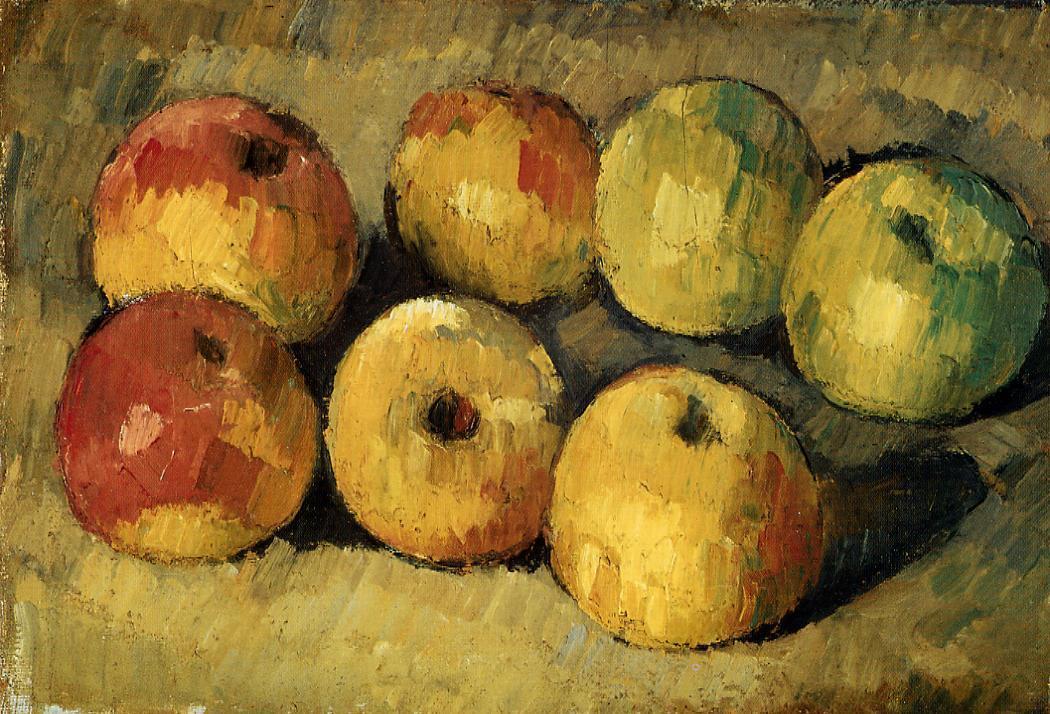 Apples, 1878 #artbots #cezanne