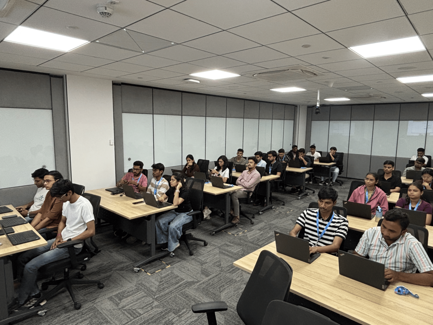 qualys's tweet image. We are excited to welcome the Qualys Class of 2026. 

This month, 32 talented engineering interns joined us, and it has been energizing to see their curiosity, enthusiasm, and fresh perspectives from day one. 

#QualysInterns #FutureEngineers #EarlyCareers