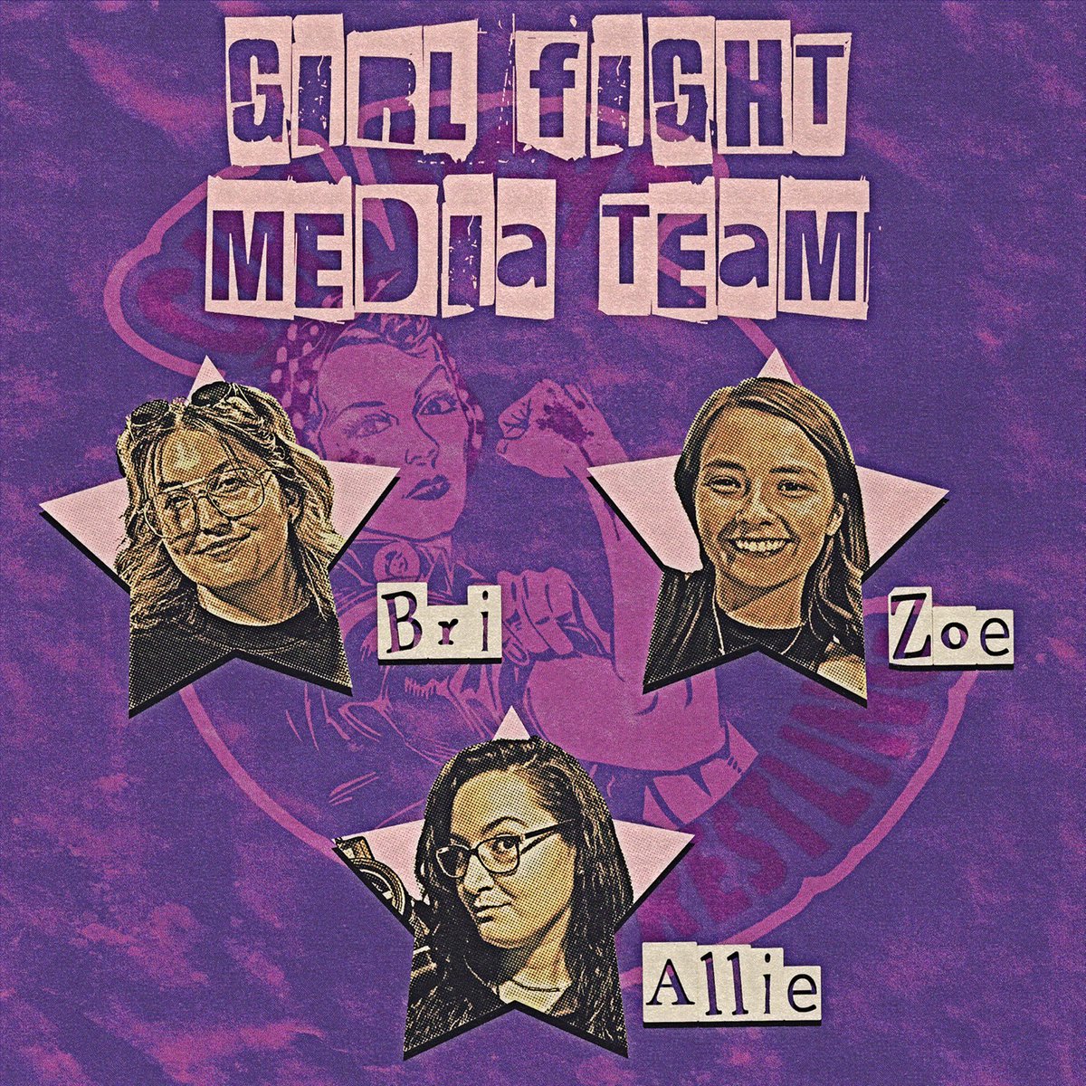 GirlFightWrest's tweet image. Sneak peak at our media team!
Coming out of retirement is Zoe, learning the trade is Bri, and one of our favorite photographers, Oh Snap Allie Mac!