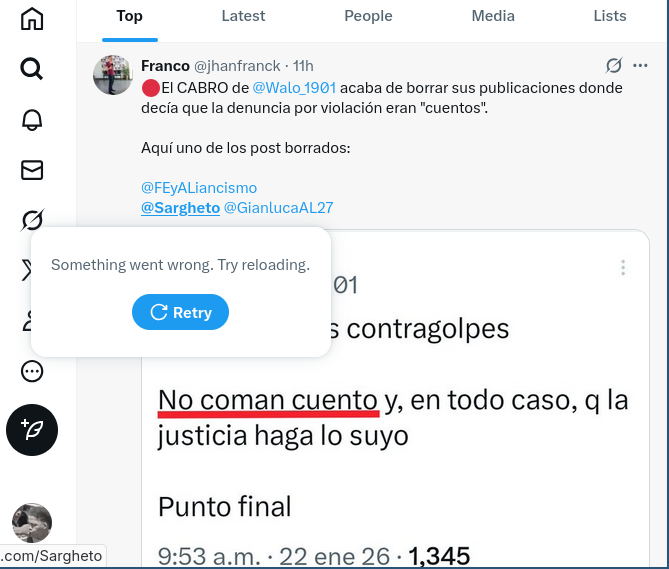 BazanElejalder's tweet photo. ⚠️#MundoCaca🧻 Ha desaparecido la cuenta del gordito jeropa @sargheto. Desde que publicaron su confesión sobre el experimento #Timbits ha borrado sus redes sociales, seguramente por las amenazas recibidas #VioladoresLima @MininterPeru @fondocoril https://t.co/GuJDh8S9uP